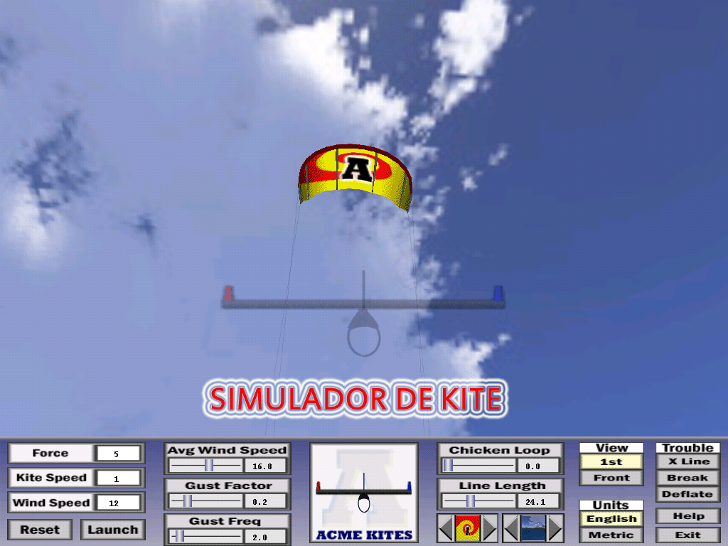Simulador  de Kite